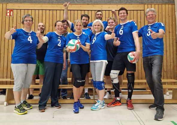 1. Volleyball Hobby-Mixed-Mannschaft des SSK Kerpen